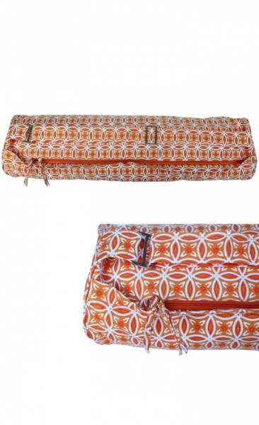 Yoga Mat Bag Full Print - Orange - 2