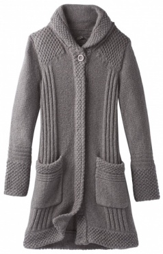 Elsin Sweater Coat - Gravel