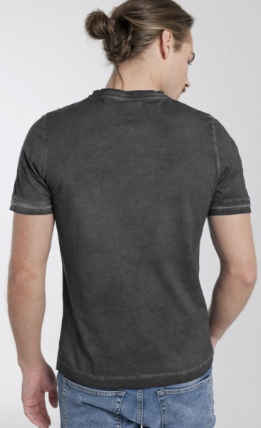 Cool Pigment Dyed Mens T - Black