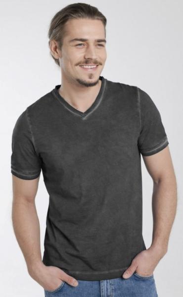 Cool Pigment Dyed Mens T - Black - 1
