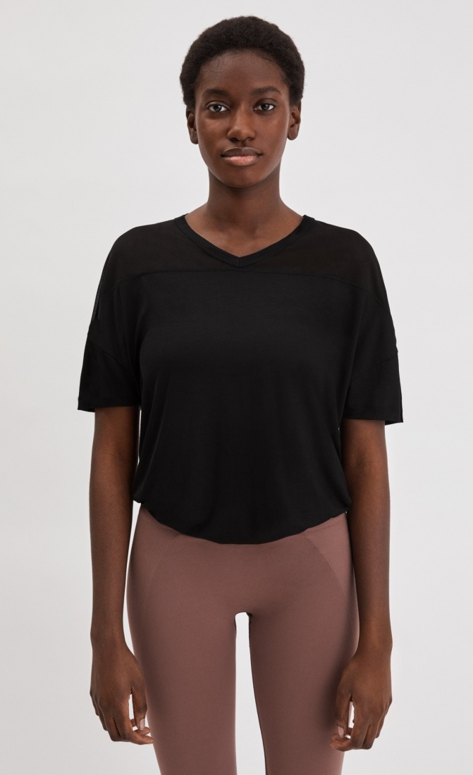 Filippa K Tencel Mesh Tee - Dames - Yoga Specials