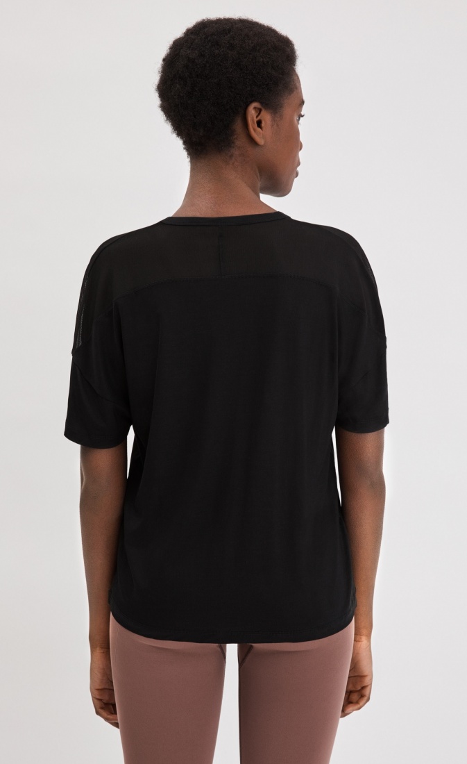 Filippa K Tencel Mesh Tee - Dames - Yoga Specials