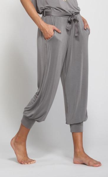 Relaxed Yoga Pants - Grey - 2
