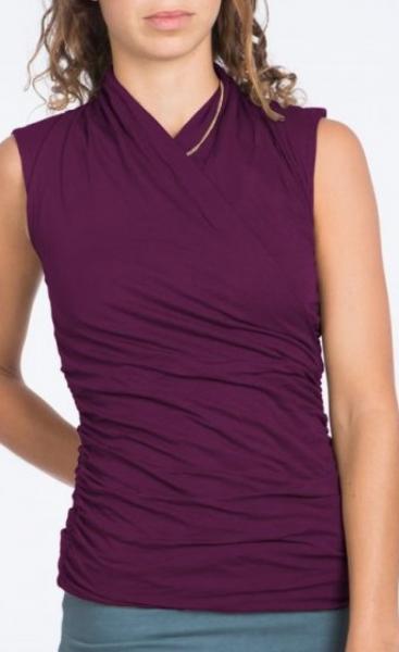 Yoga Top Good Karma - Deep Cherry - 3