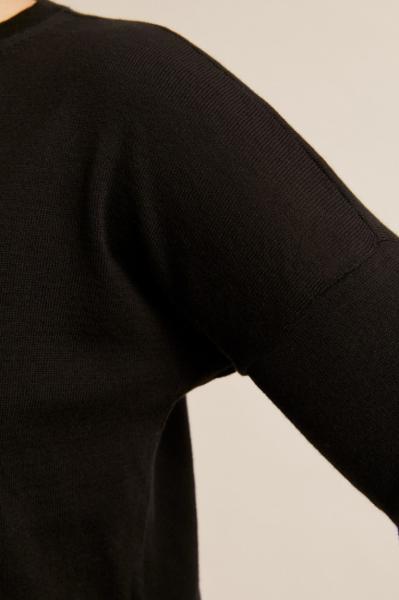 Lanius Boatneck Pullover - Onyx - 2