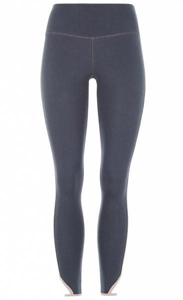 Cropped Yoga Tights - Stone - 1