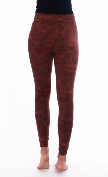 Lilly Coral Print Yoga Leggings - Dames 
