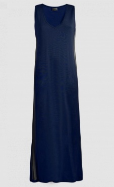 Knit Beach Dress - Night Blue