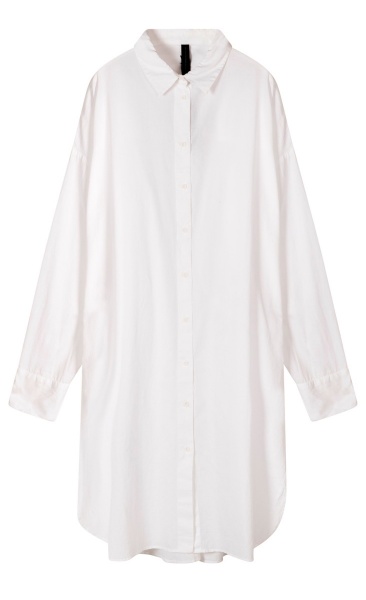 Interpretatie Contract Reisbureau 10Days Shirt Dress White - Dames - Yoga Specials