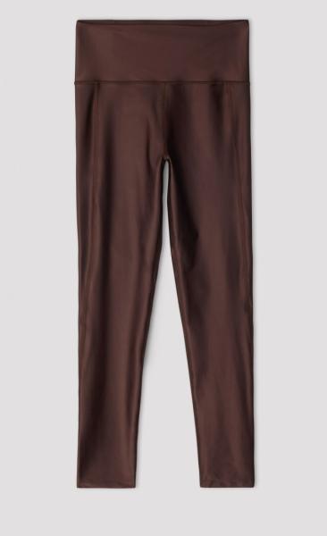 FilippaK Cropped Gloss Legging - Maroon - 3