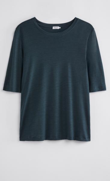 Filippa K Elena Tencel Tee - Pacific Blue - 3