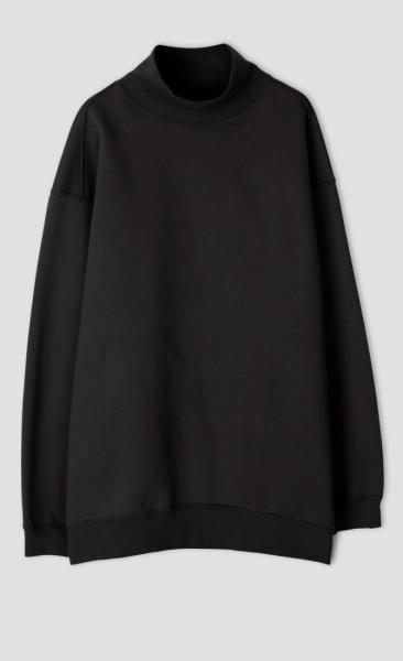 Filippa K Oversized Brushed Sweatshirt - Black - 3