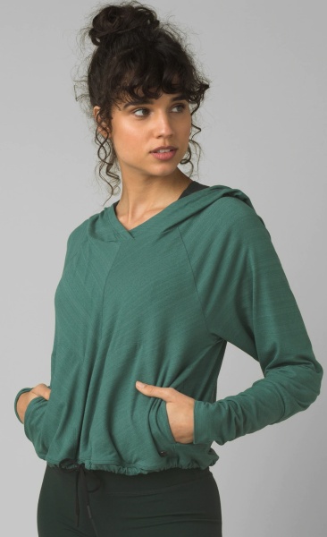 PrAna Inigma Hoodie - Peacock - Women 