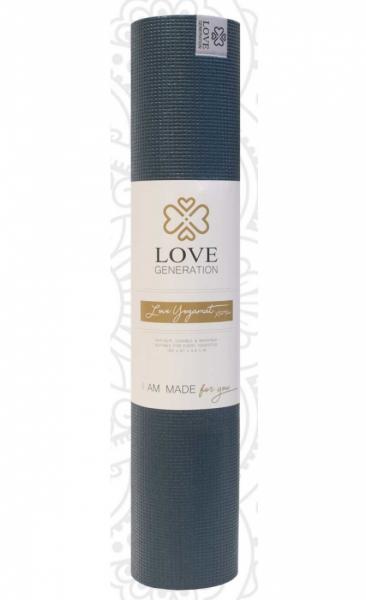 Love Generation Basic Yoga Mat 6mm - Dark Blue - 2