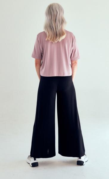 Palazzo Pants - Black - 2