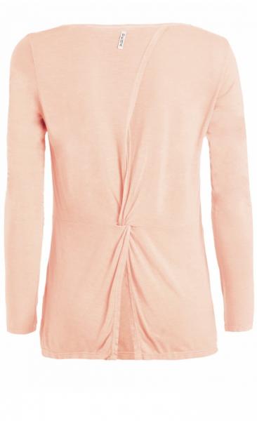 Twisted Back Longsleeve - Peach Rose - 2