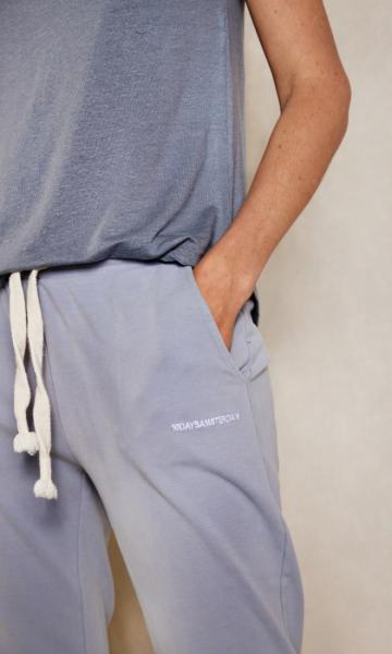10days Cropped Jogger Faded Grey Blue - 3