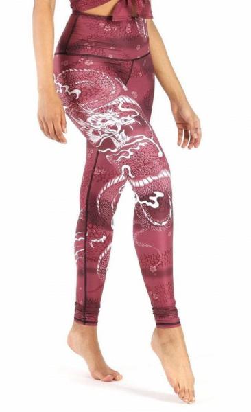 Dragon Goddess Recycled Yoga Leggings - Dames - Yoga Specials