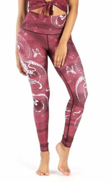 Dragon Goddess Recycled Yoga Leggings 
