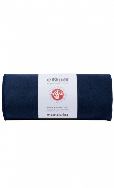 Manduka eQua Towel  2 mtr Midnight - 3