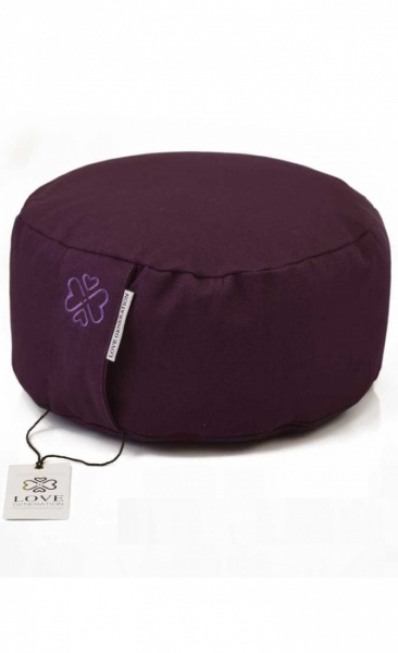 Love Generation Meditation Cushion Deepest Purple - 1