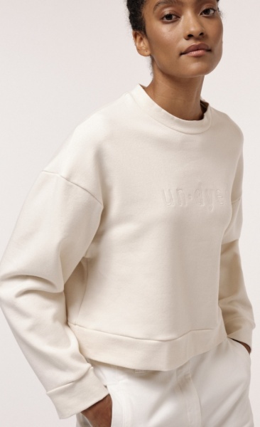 Un-Dyed Boxy Sweater - 1