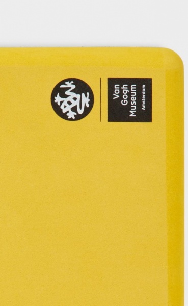 Manduka Recyceld Yoga Foam Block - Irises Gold - 1