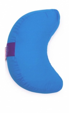 Half Moon Basic Meditation Cushion - Blue