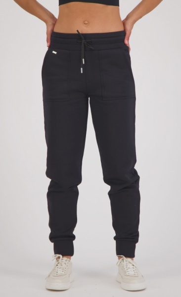 Katie Cotton Blend City Jogger - Black - 6