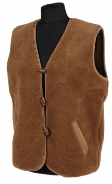 Merino-Kameel Wol Vest
