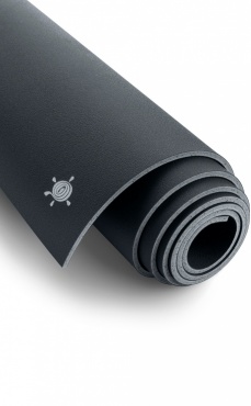 Kurma GECO 6mm Rubber Yoga Mat 2mtr Anthracite