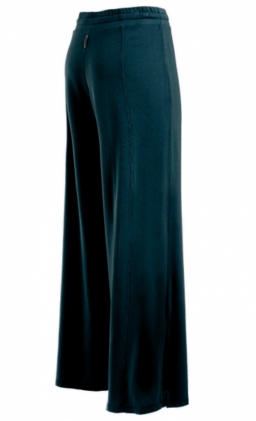 Wide Leg Slit Pants - 1