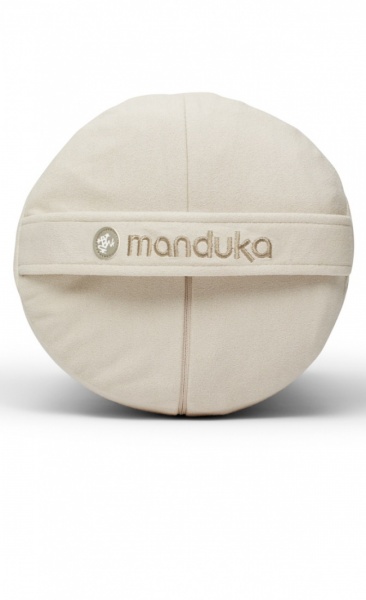 Manduka Bolster Round - Sand - 2