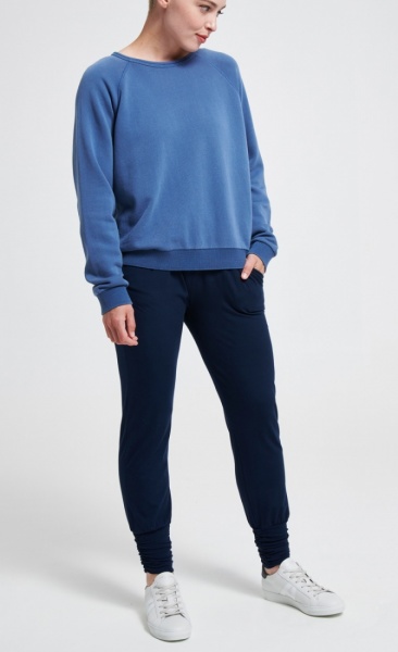 Long Harem Pants - Navy - 4