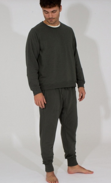 Mudra Sweatshirt - Dark Olive - 1