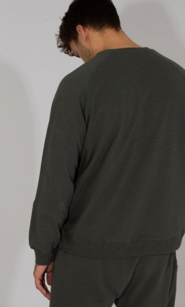 Mudra Sweatshirt - Dark Olive - 2