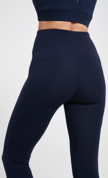 Asquith High Waisted Leggings - Navy - 3