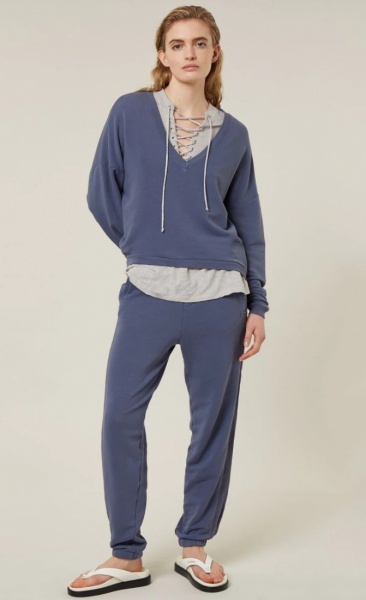 10Days V-Neck Sweater - Bleu - 3