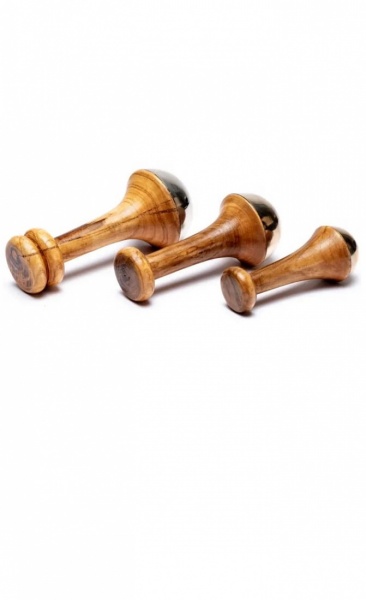 Ayurvedische Massage Set Kansa Wands - 2