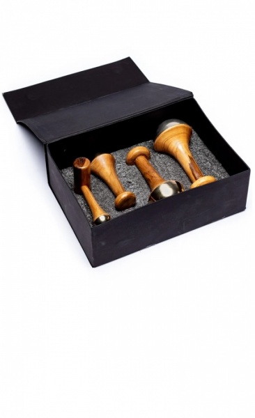 Ayurvedische Massage Set Kansa Wands