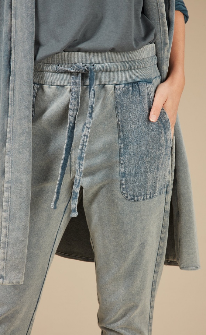 10Days Slim Fit Jogger Washed - Blue - SALE - Yoga Specials