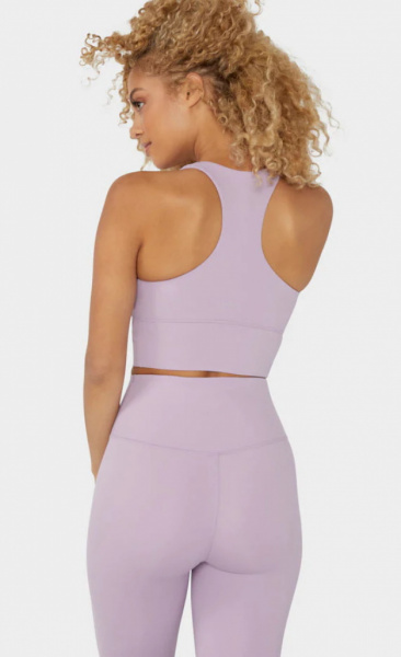 Manduka Aurora Racerback Bra - Lavender Mist - 1