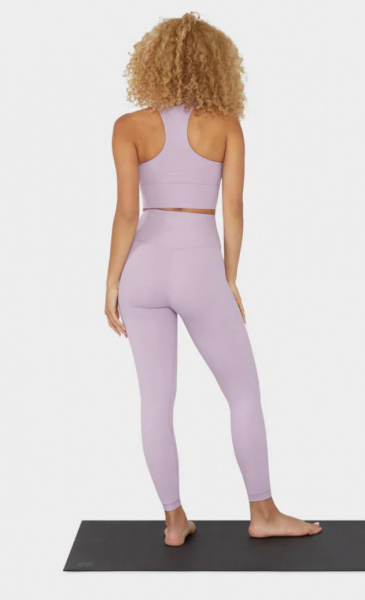Manduka Aurora Racerback Bra - Lavender Mist - 4