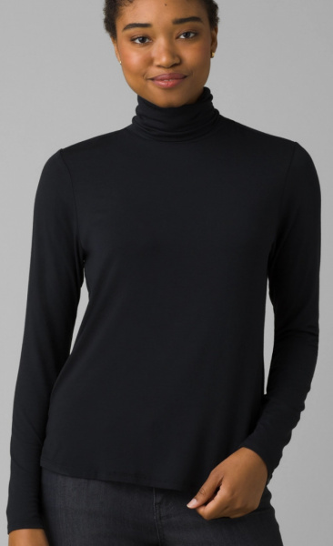knee length dresses for ladies Women's Prana Foundation Rib Long Sleeve Dress main image 1