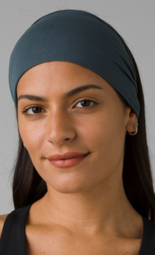 PrAna Organic Headband - Grey Blue