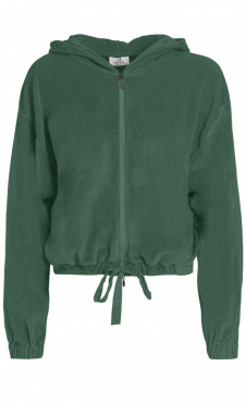Chenille Lounge Hoodie - Emerald