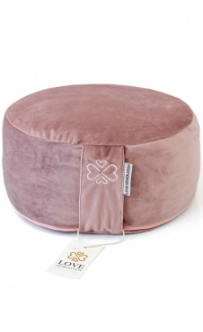 Velours Meditation Cushion Classic Pink