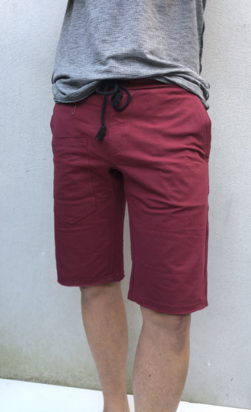 Backside Shorts Maroon - 3