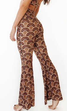 Art Deco Recycled Bell Bottoms