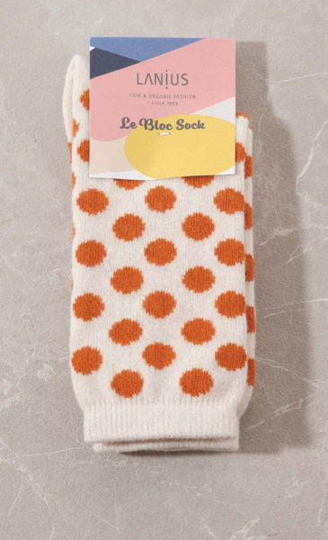 Lanius Warm Knitted Socks - Dots - 2